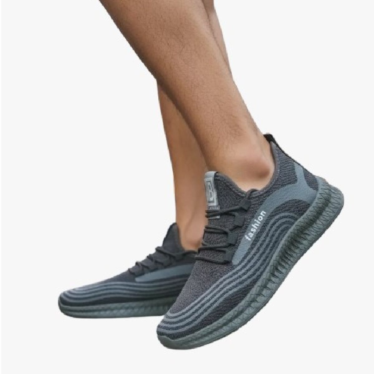 GENERICO - Zapatillas Importadas Urbanas Fashion Gris Hombre