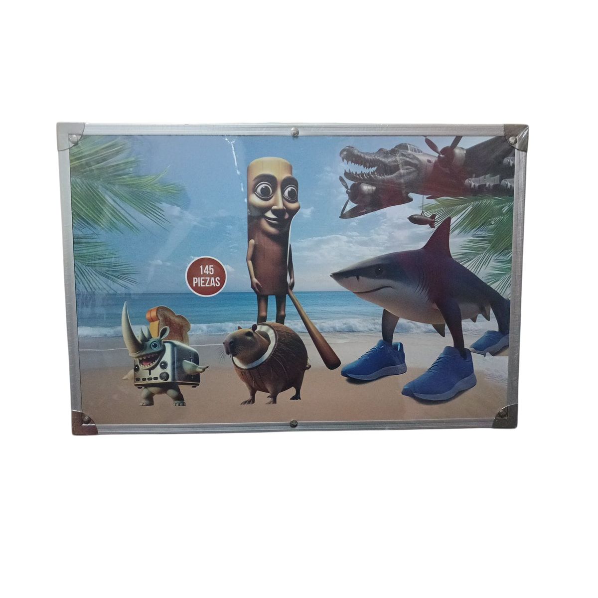 GENERICO - Set de Arte Maleta de Aluminio TRALALERO -GENERICO