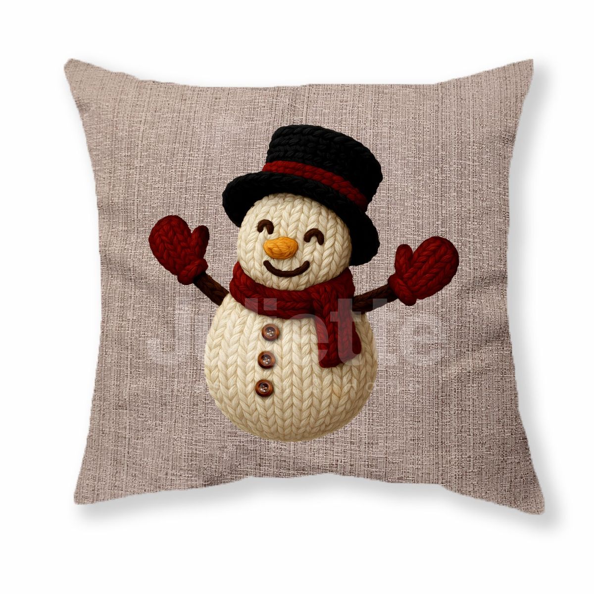 GENERICO - FUNDAS NAVIDEÑAS MINIMALISTAS PARA COJIN 6 UNIDADES