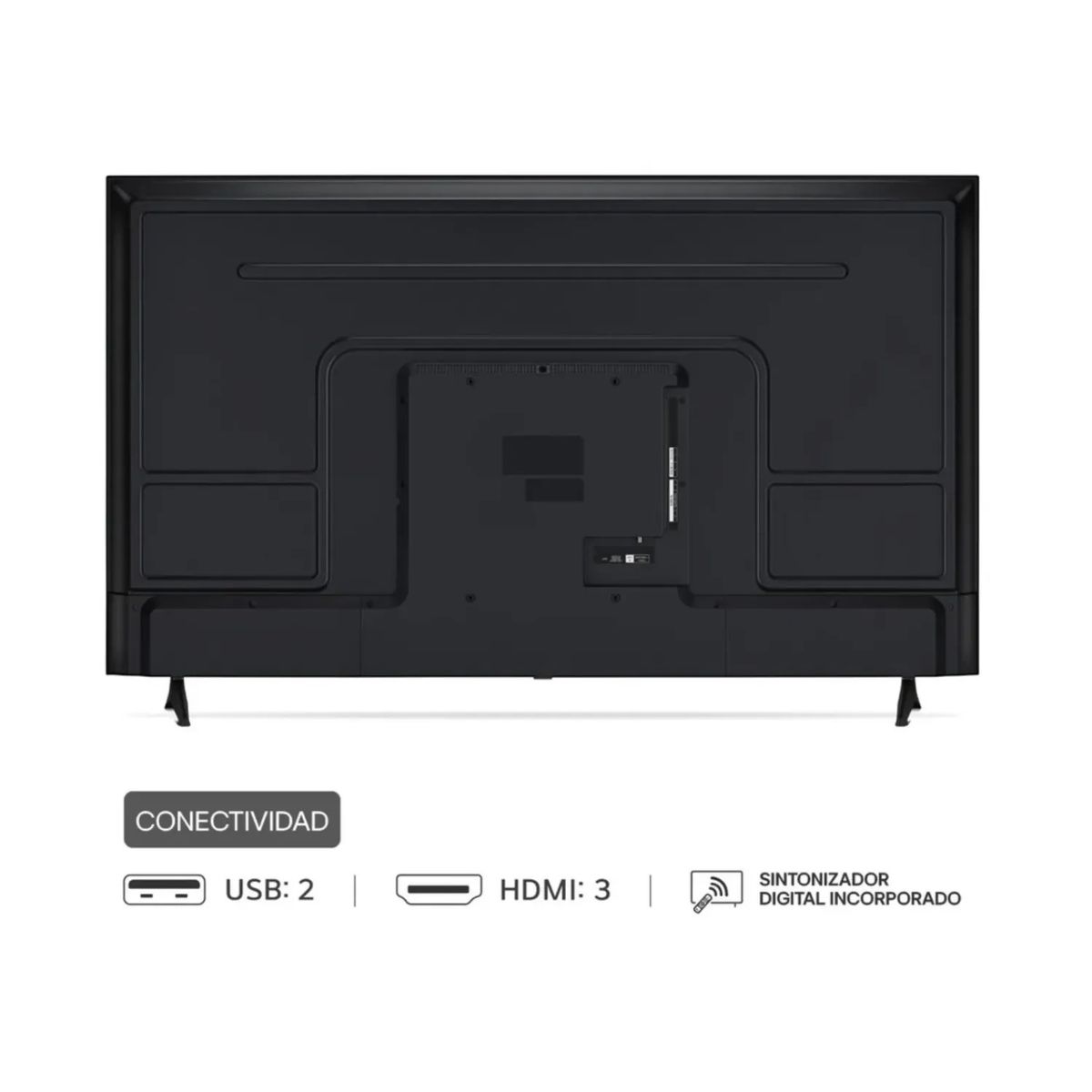 LG - Televisor Lg 65 Pulg Ultra HD 4K AI ThinQ 65UA7300 Modelo 2025- Negro + Soundbar