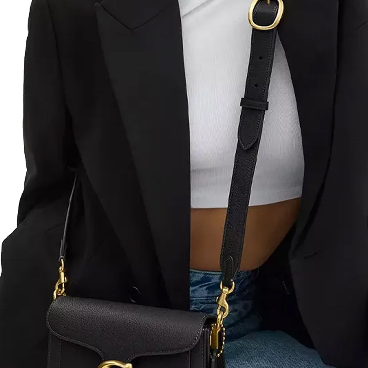 COACH - COACH Retail Bolso de hombro cruzado para mujer de cuero