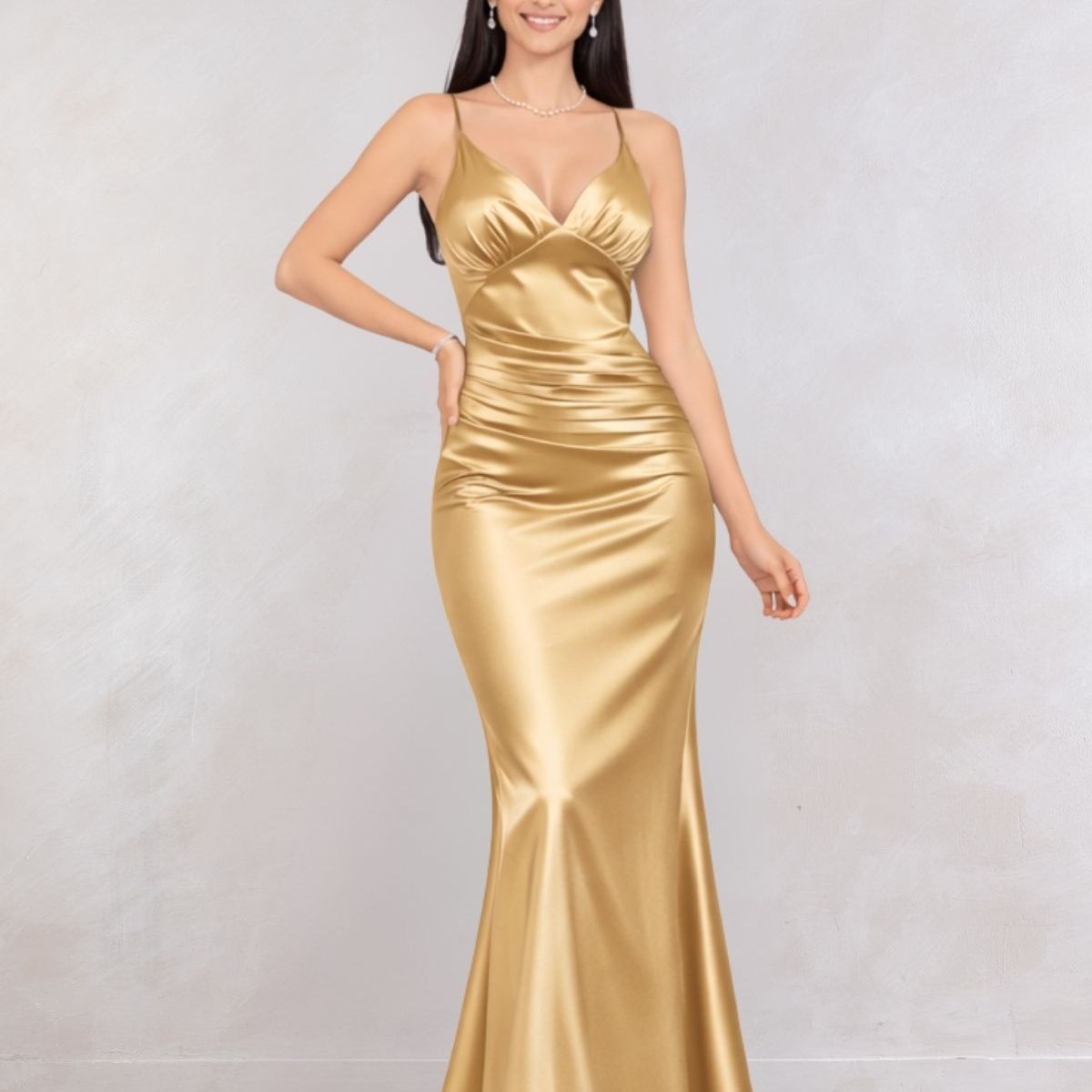 GENERICO - Vestido Largo Elegante Lena Moda Mujer