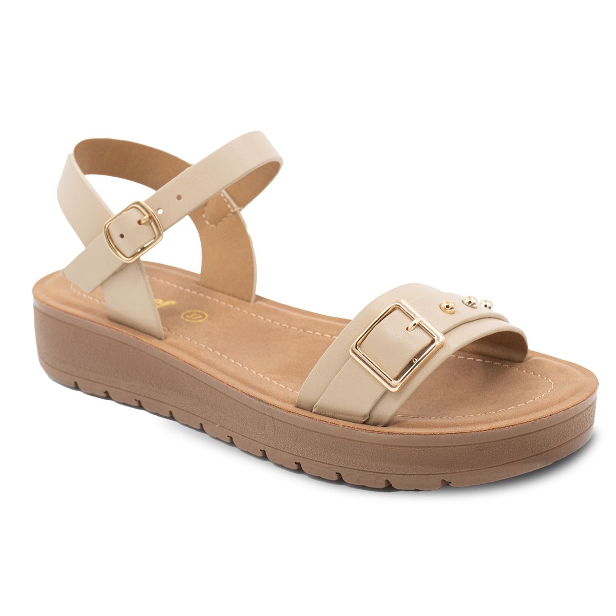 STHEF - SANDALIA MUJER STHEF CASUAL BEIGE 8157