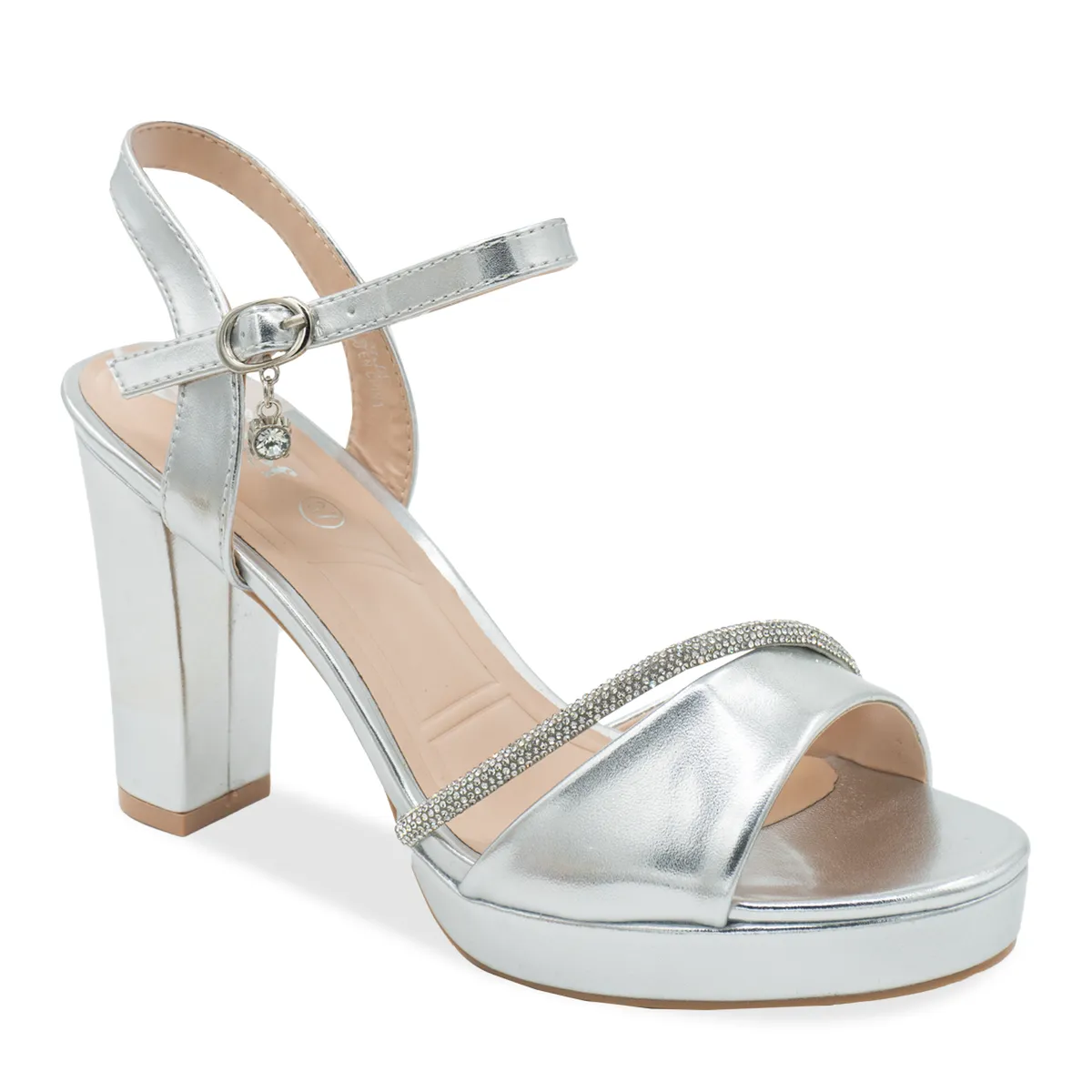 STHEF - SANDALIA MUJER STHEF FIESTA PLATA 8184