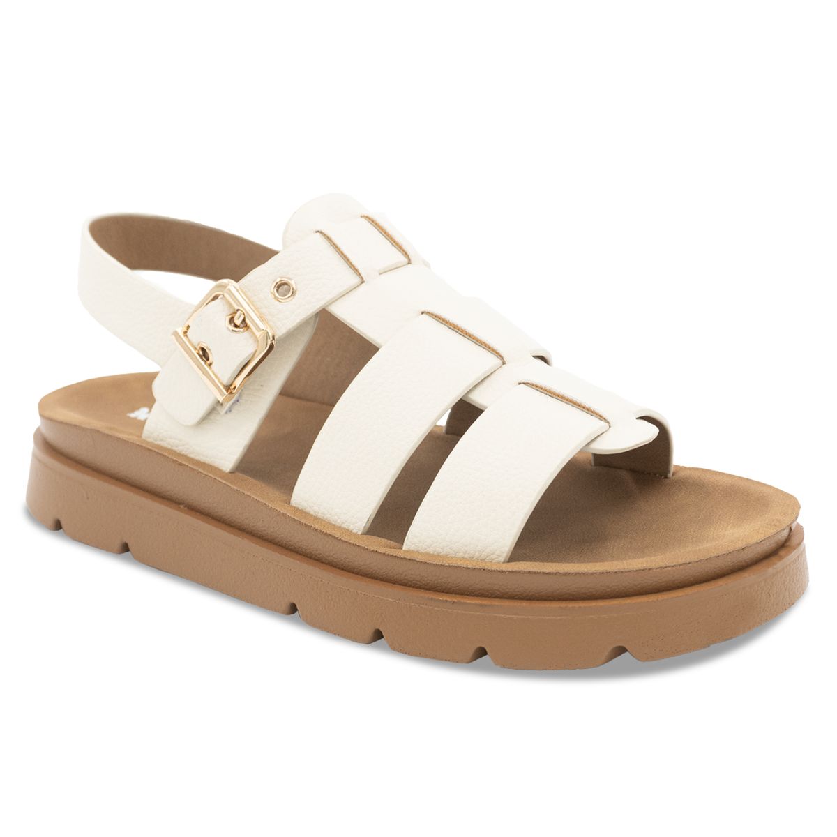 STHEF - SANDALIA MUJER STHEF CASUAL OFF WHITE 8169