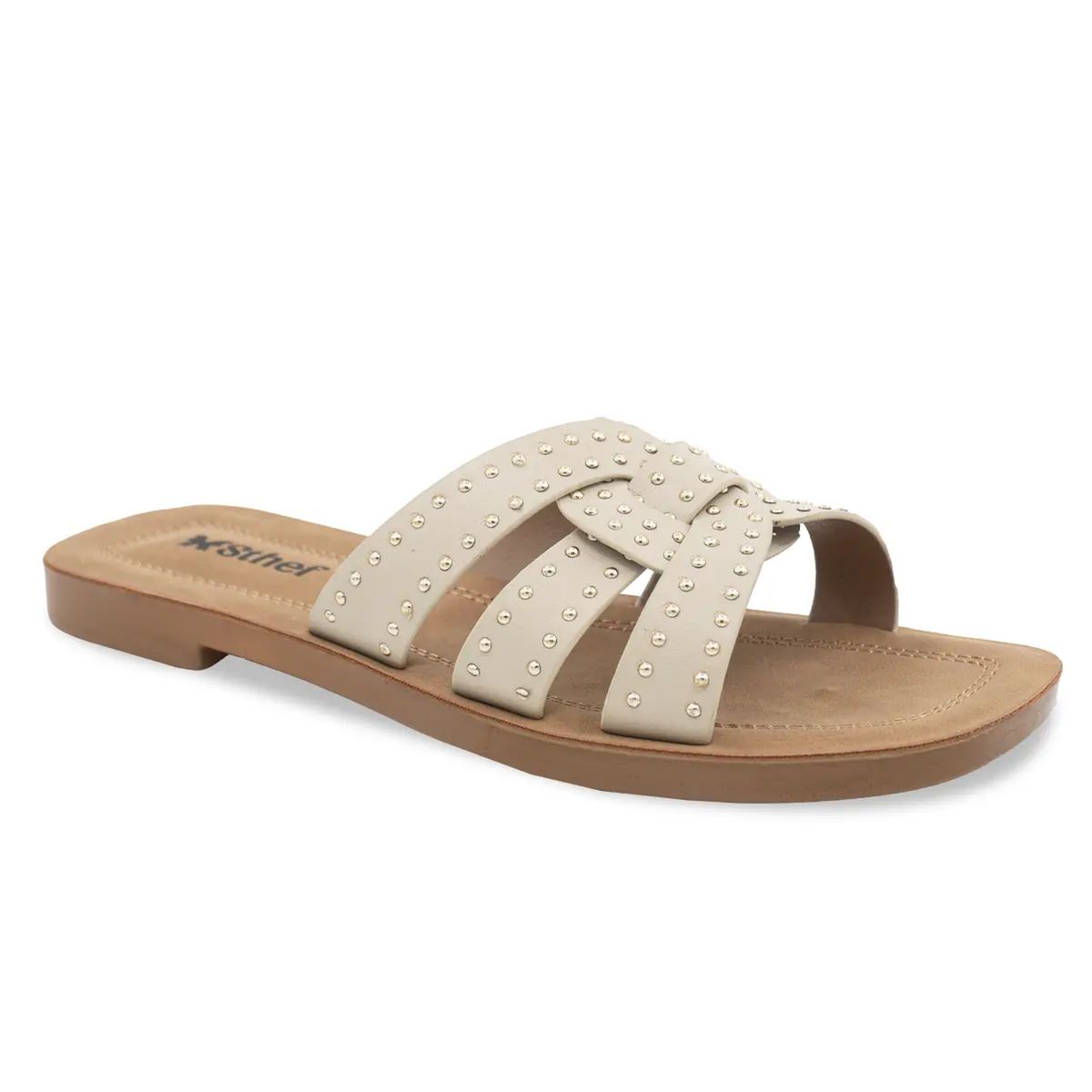 STHEF - SANDALIA MUJER STHEF CASUAL OFF WHITE 8179