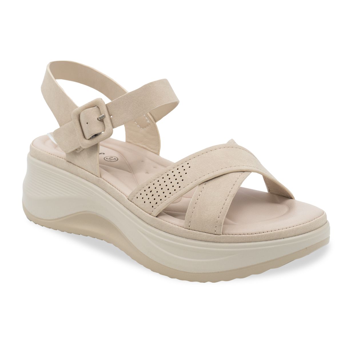 STHEF - SANDALIA MUJER STHEF CASUAL BEIGE 8207