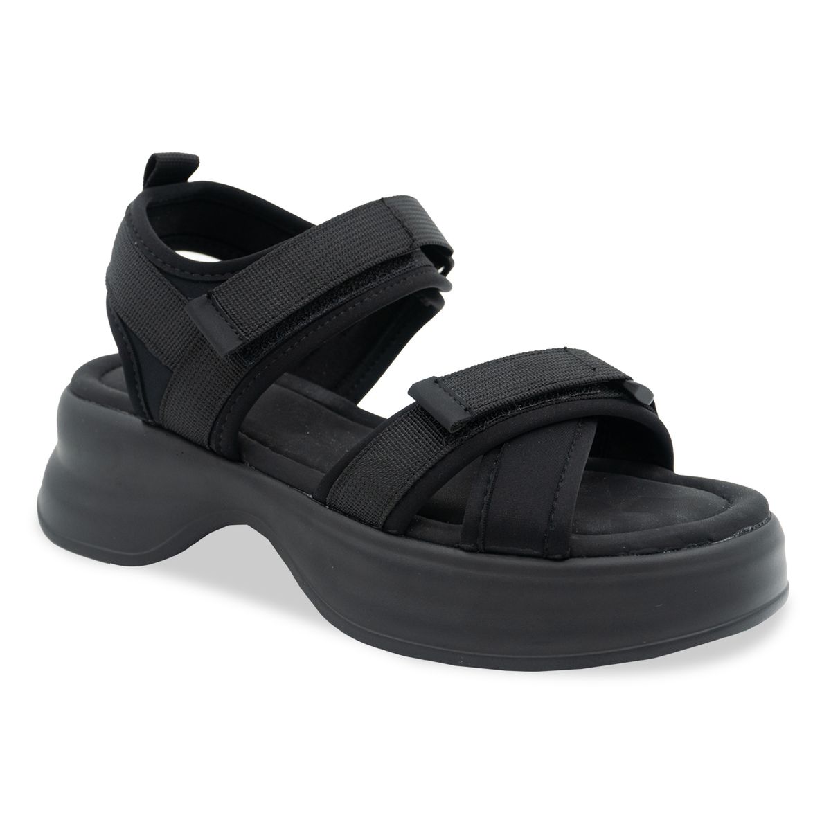 STHEF - SANDALIA MUJER STHEF CASUAL NEGRO 8152