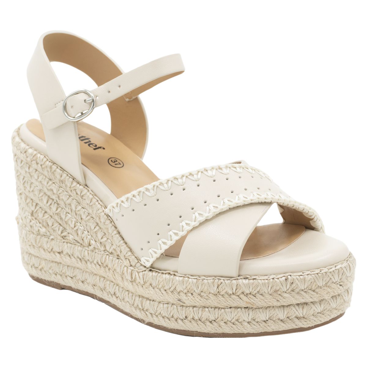 STHEF - SANDALIA MUJER STHEF CASUAL OFF WHITE 8214