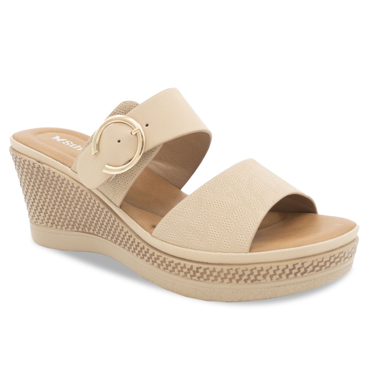 STHEF - SANDALIA MUJER STHEF CASUAL BEIGE 8175