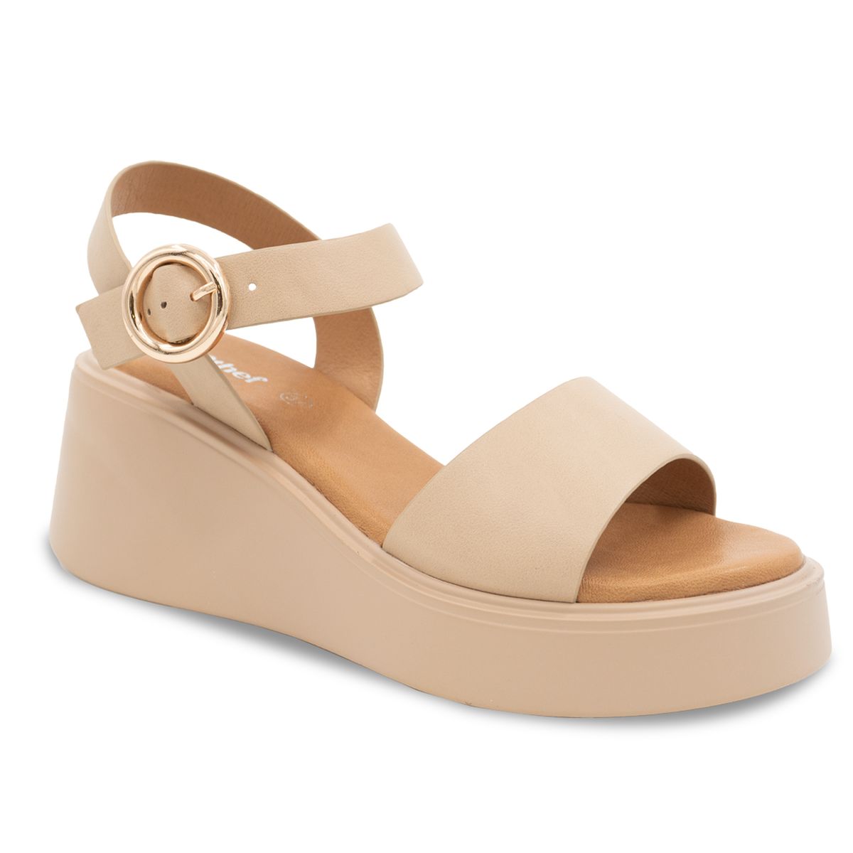 STHEF - SANDALIA MUJER STHEF CASUAL BEIGE 8170