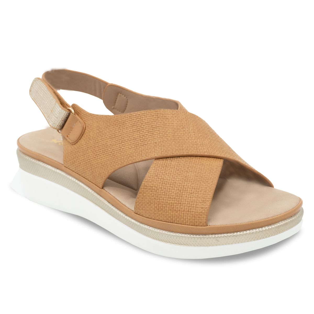 STHEF - SANDALIA MUJER STHEF CASUAL CAMEL 8180