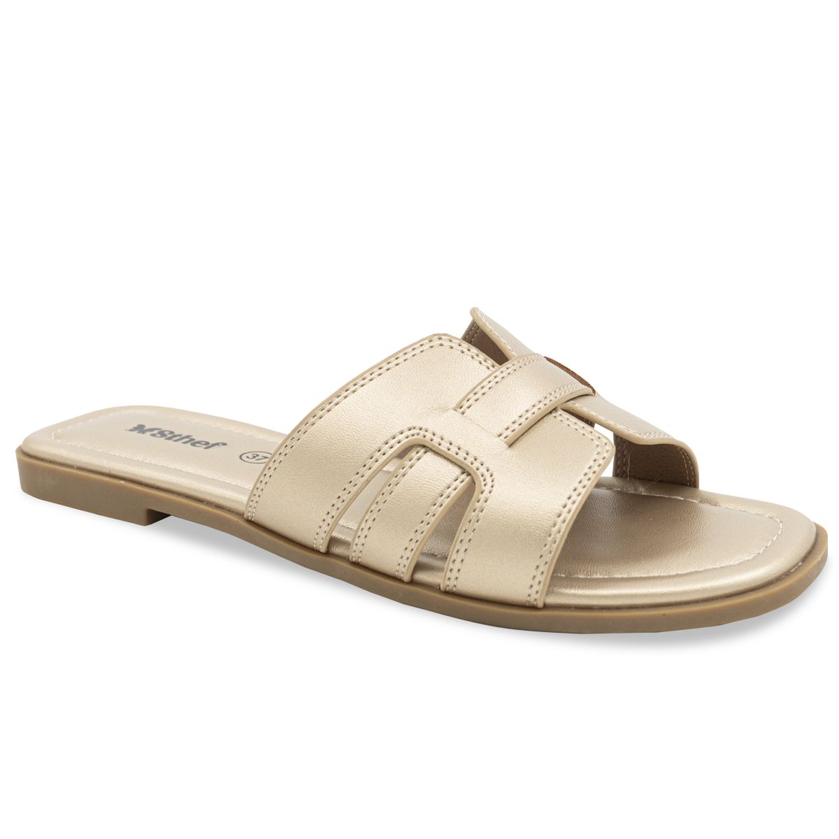 STHEF - SANDALIA MUJER STHEF CASUAL DORADO 8174