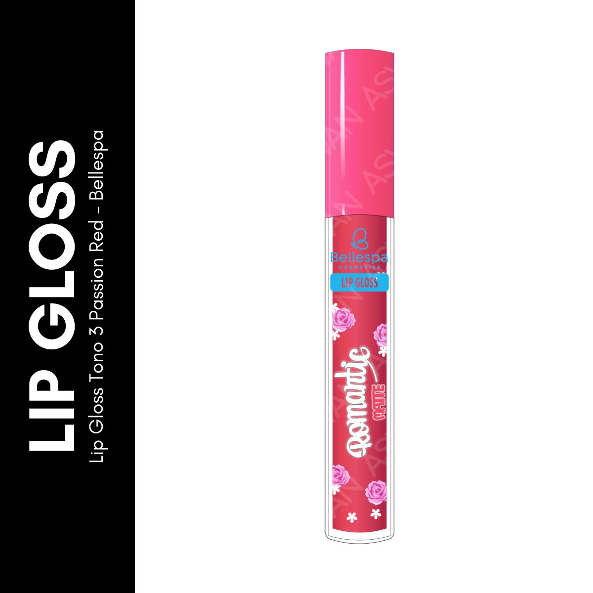 GENERICO - Lip Gloss Tono 3 Passion Red - Bellespa