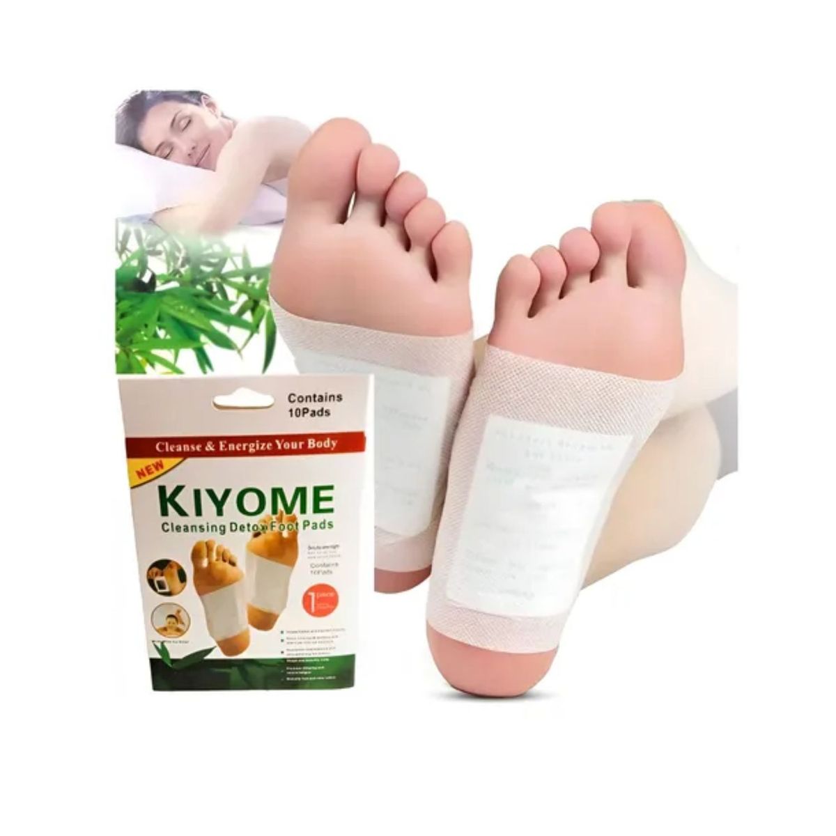 OEM - Parches Desintoxicante para Pies Pack 2 cajas