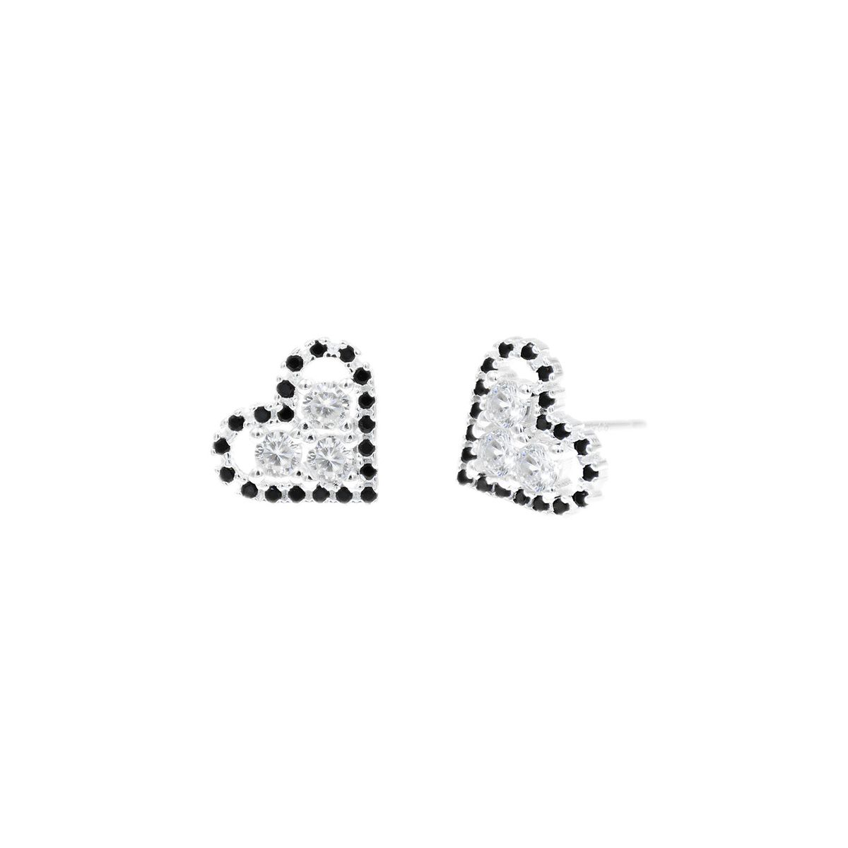 BALIQ - Aretes Corazón Plata 925