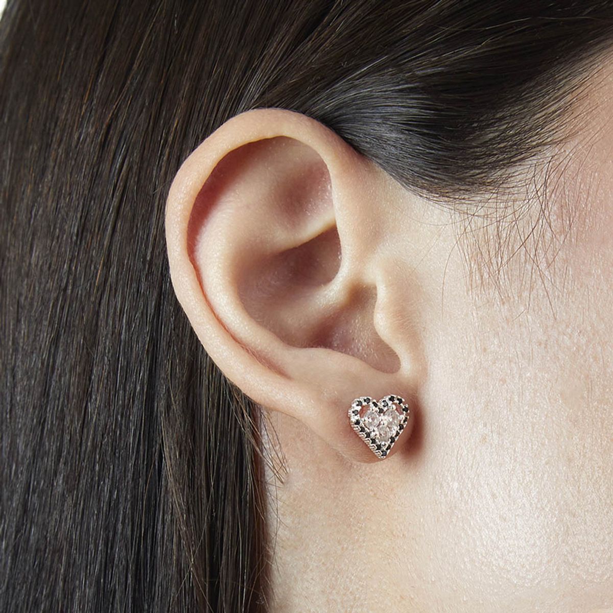 BALIQ - Aretes Corazón Plata 925