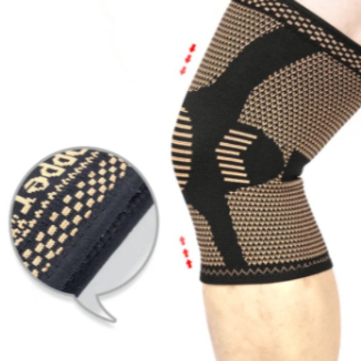 GENERICO - Rodillera Hilo de Cobre 2x1