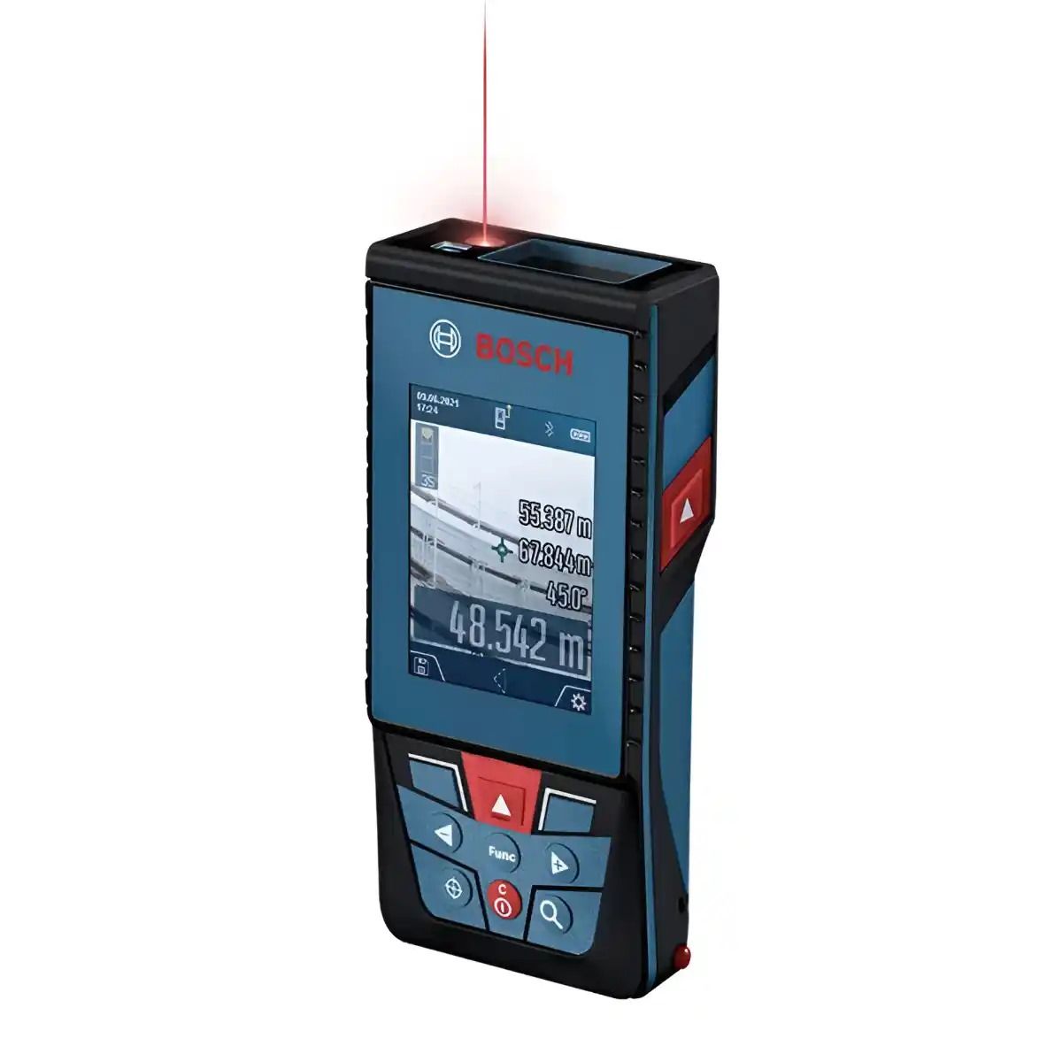 BOSCH - Medidor de Distancia Láser Bluetooth 100 Metros BOSCH GLM 100-25 C