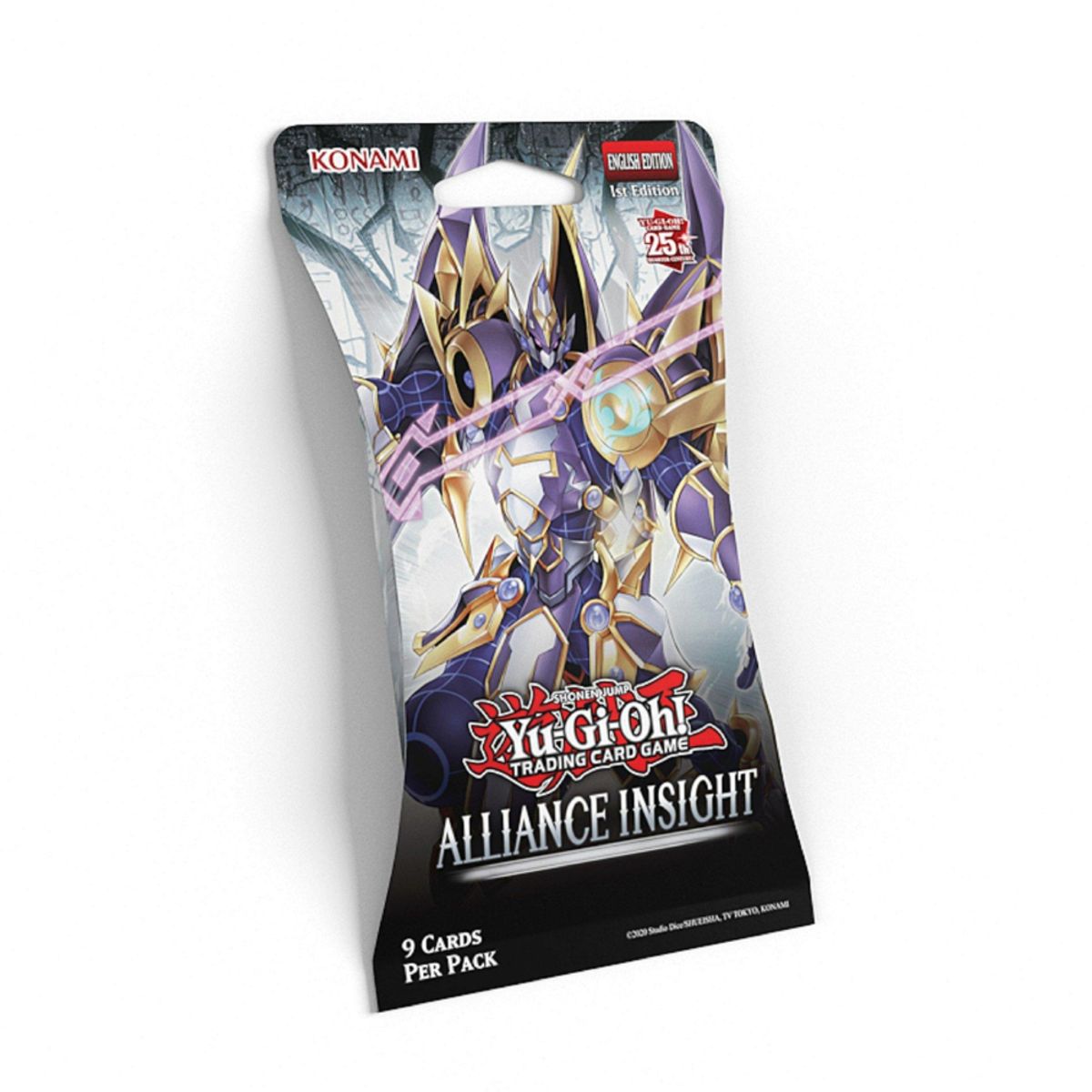 ORIGEN - Cartas Yu-Gi-Oh Alliance Insight Sleeved Booster Ingles Sobre x1und Aleatorio