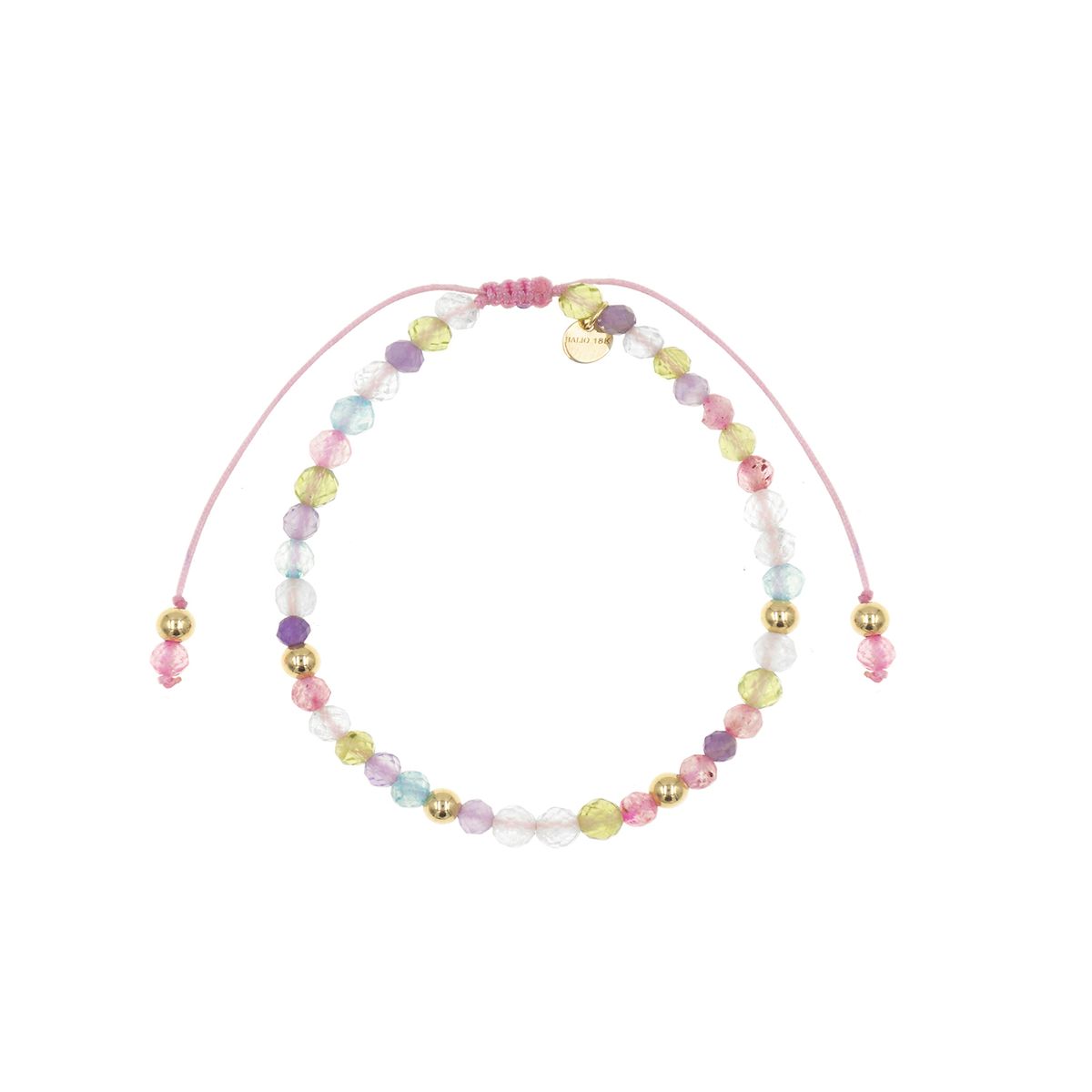 BALIQ - Pulsera Multicolor Oro 18K