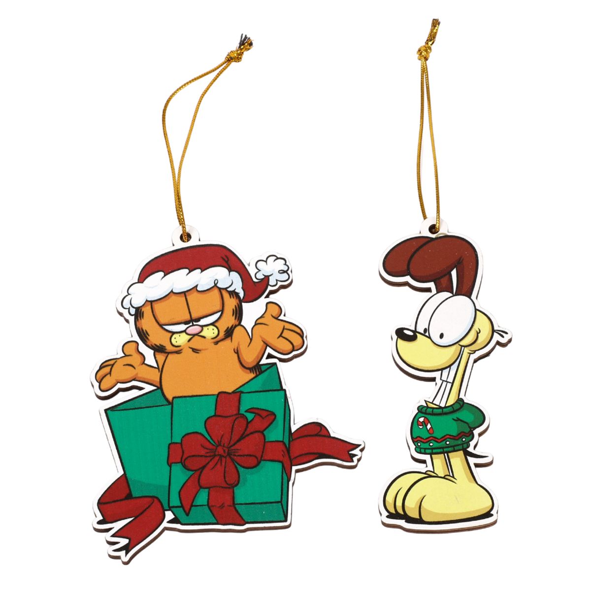 GARFIELD - Set de Adorno Arbol navidad Garfield X2 unds 12cm