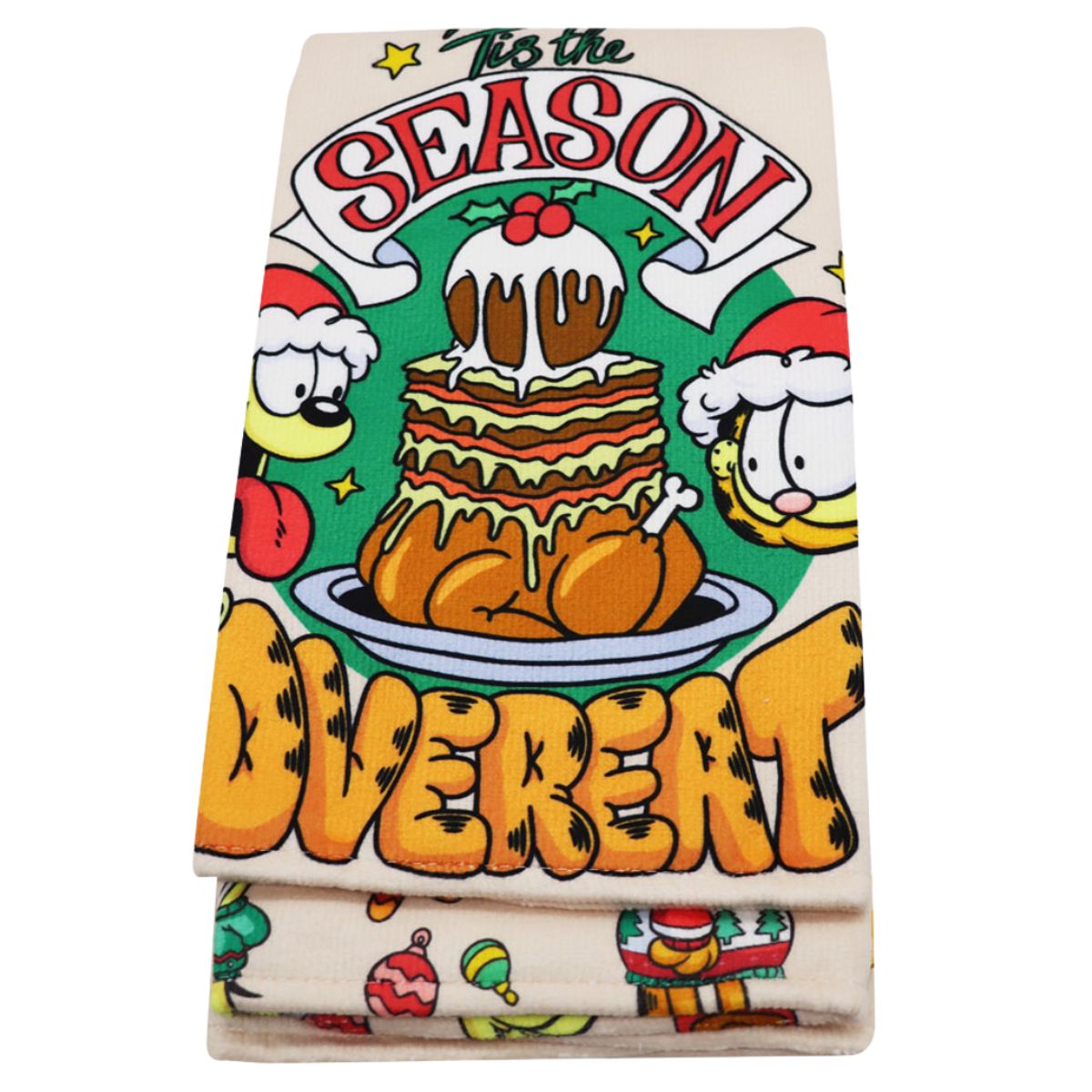 GARFIELD - Set Secadores Navidad Cocina Garfield x2 45x65cm Modelo 1