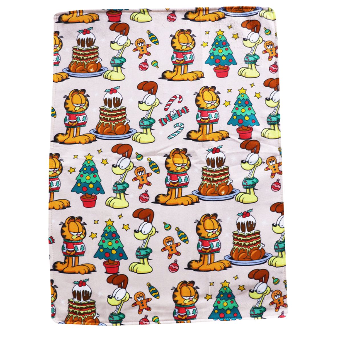 GARFIELD - Set Secadores Navidad Cocina Garfield x2 45x65cm Modelo 1