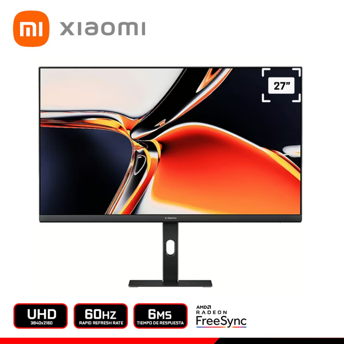 XIAOMI - Monitor Xiaomi Monitor A27Ui 4k UHD 3840 x 2160, 60Hz