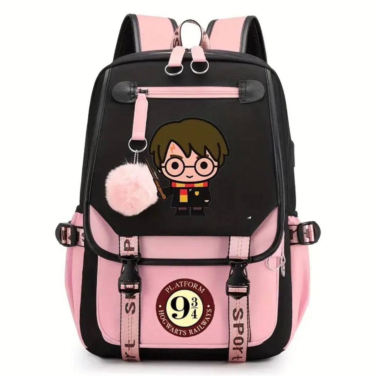 OEM - Mochila juvenil de Harry Potter