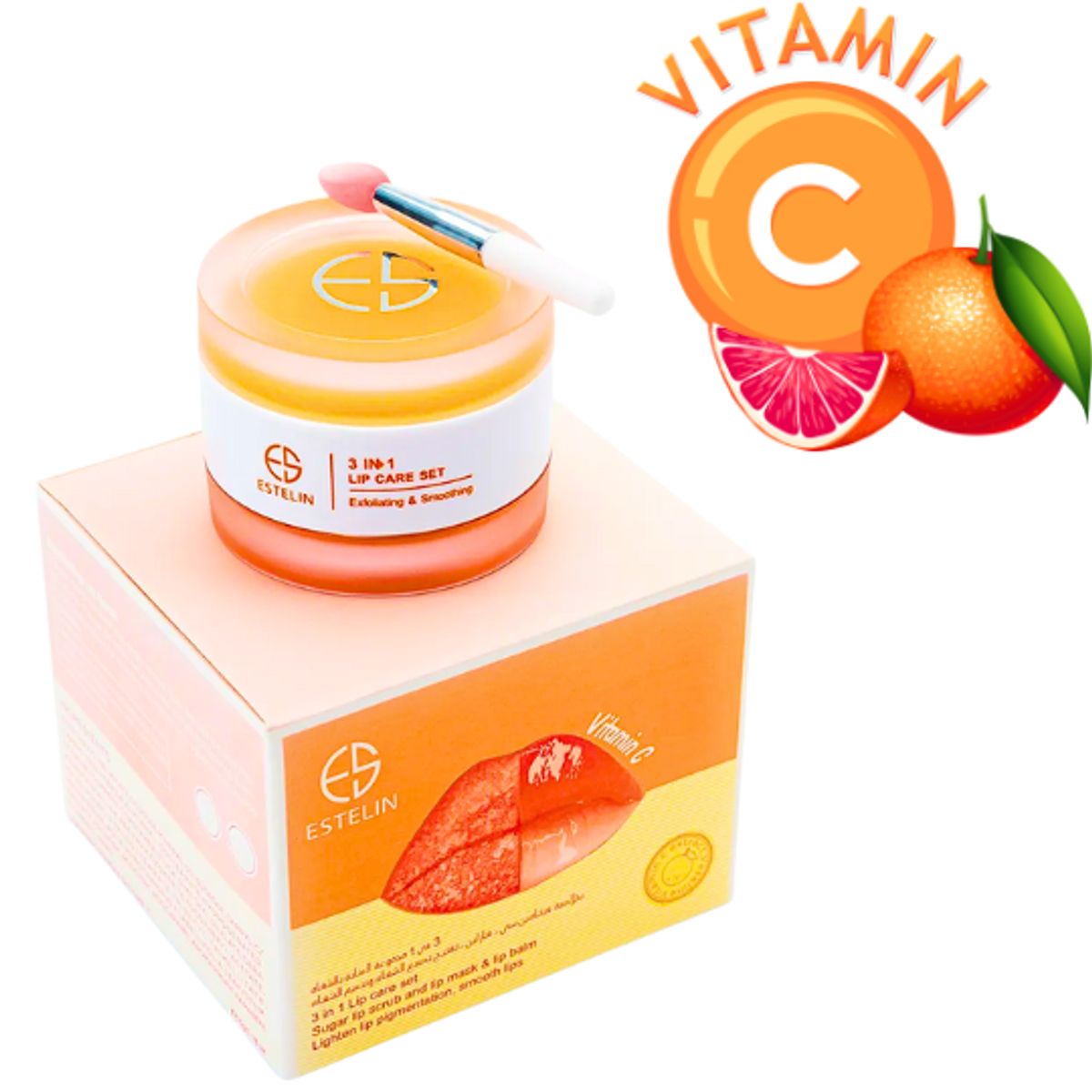 GENERICO - Mascarilla Labial 3 en 1 Balsamo Vitamina C