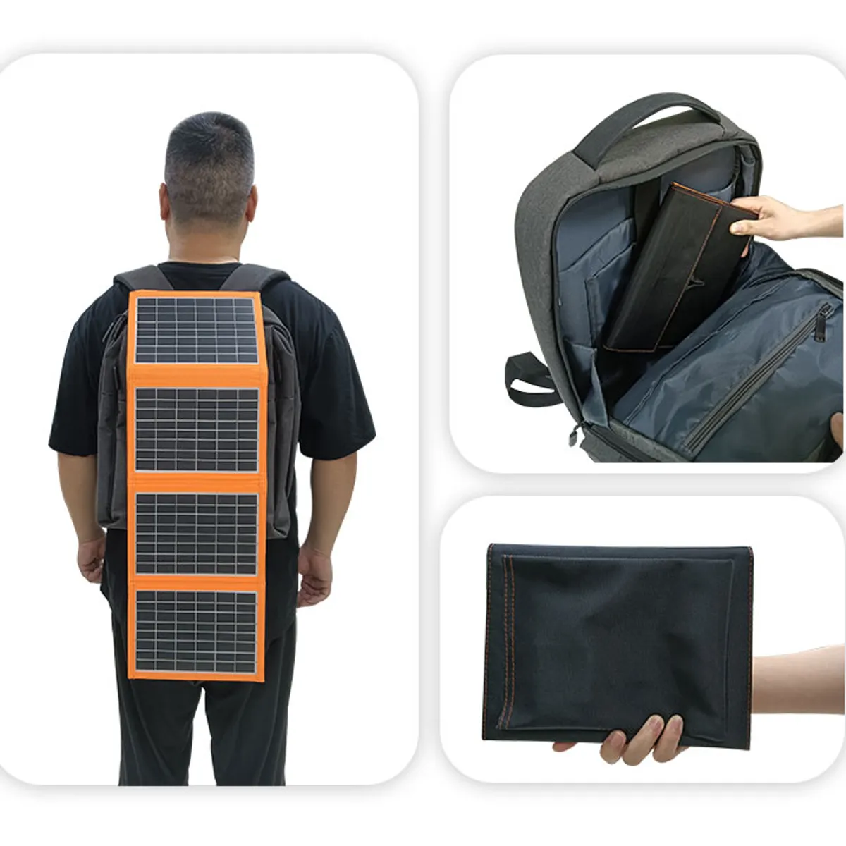 GENERICO - Panel Solar Portátil cargador de batería solar portátil para celular