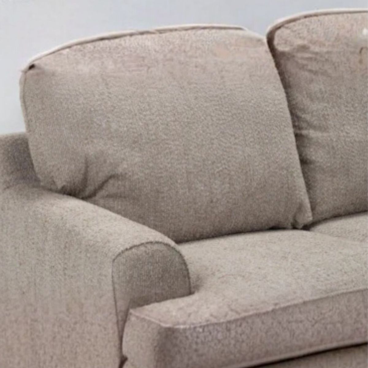 GENERICO - Juego de Sala Alessandro 3-2-1 en Tela Chenille Antifluido con 4 Cojines Decorativos