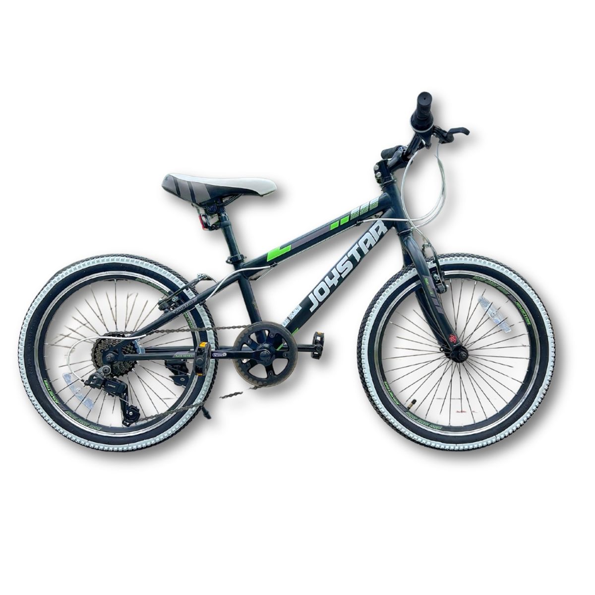 JOY STAR - Bicicleta Montañera Joystar Aro 20 color Negro 7 cambios Modelo Lubbock