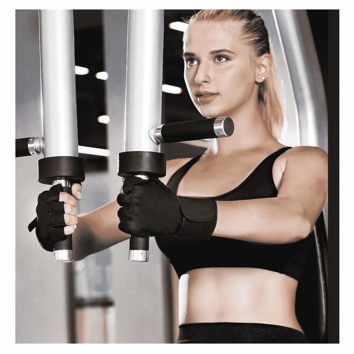 GENERICO - Guantes Deportivos Con Muñequera De Potencia Profesional Para Entrenamiento