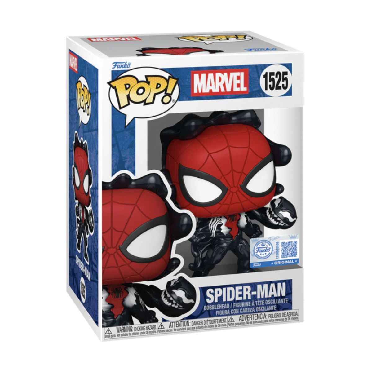 FUNKO - Spiderman Symbiote Funko Pop 1525 Exclusivo GS