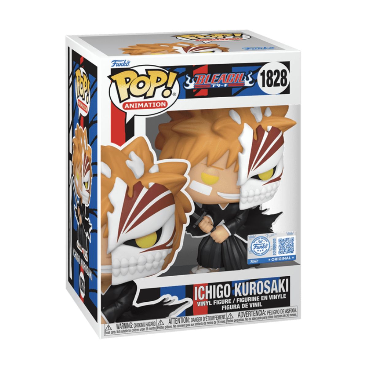 FUNKO - Ichigo Half Mask Funko Pop 1828 Exclusivo Bleach