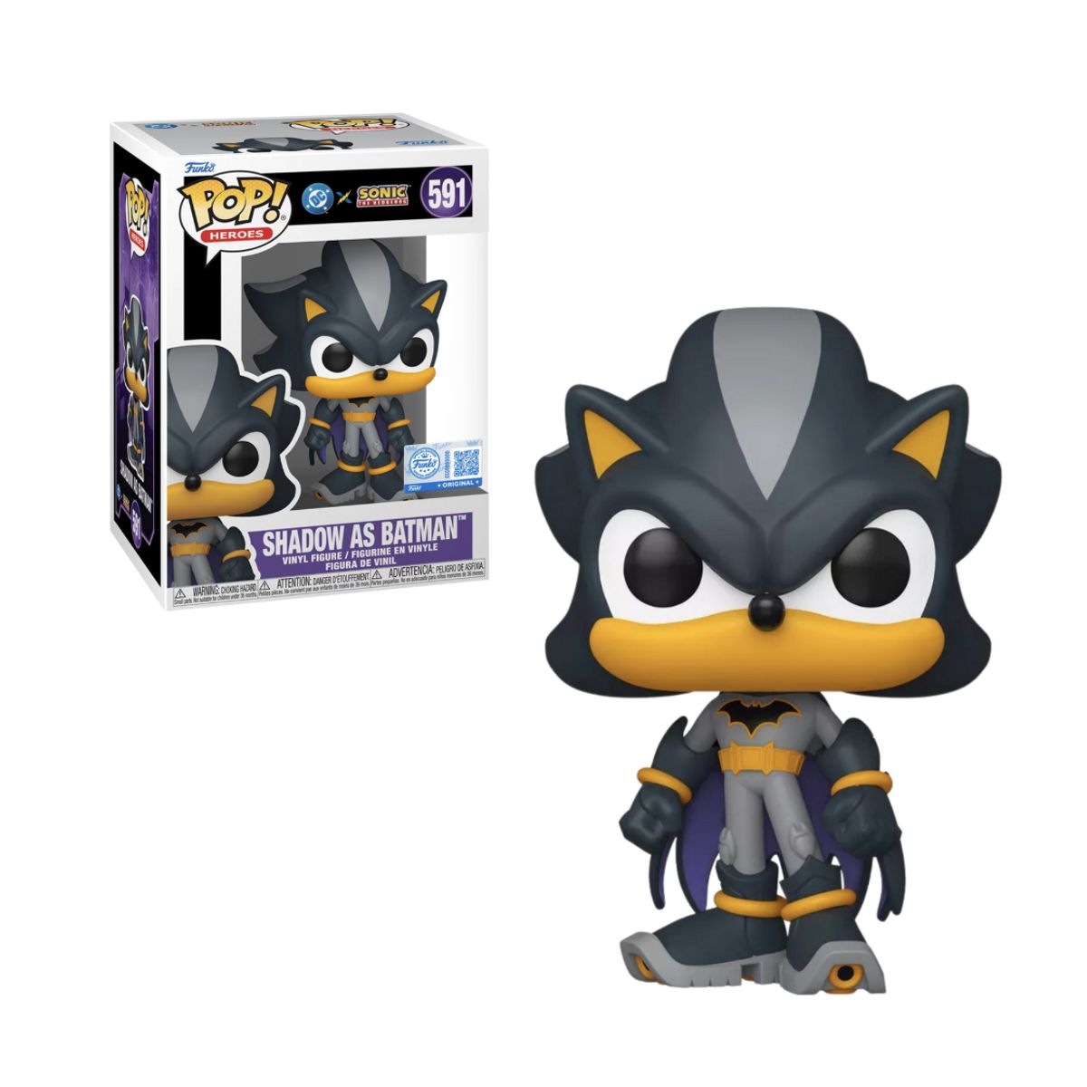 FUNKO - Shadow Batman Funko Pop 591 Sonic Exclusivo