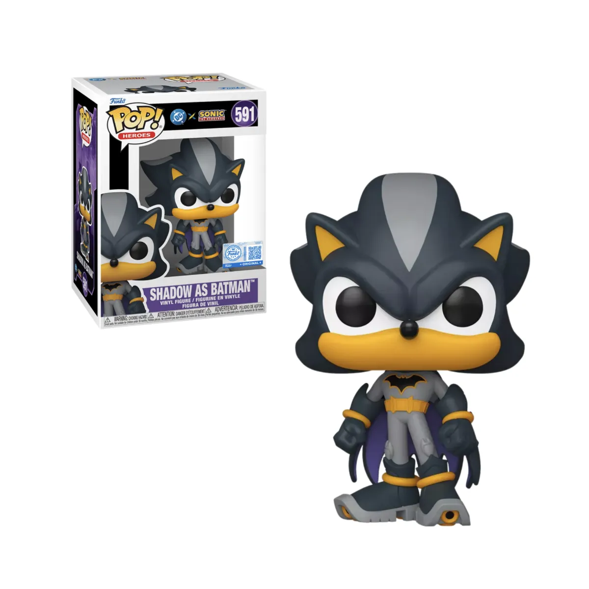 FUNKO - Shadow Batman Funko Pop 591 Sonic Exclusivo