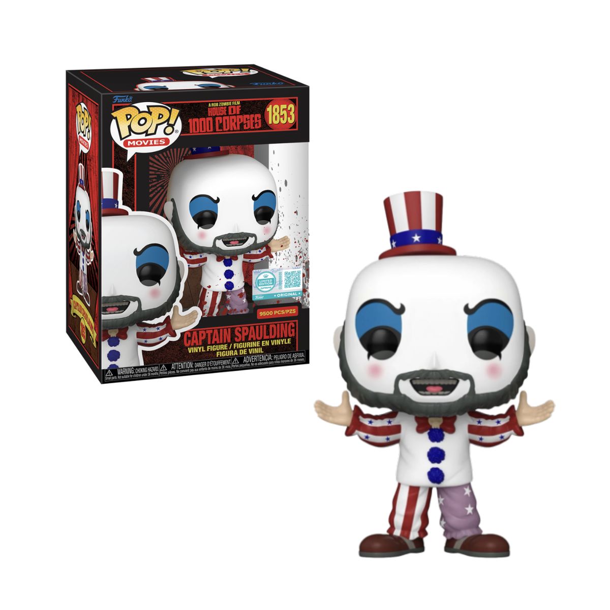 FUNKO - Captain Spaulding Funko Pop 1853 Limitado 9500 Pzs