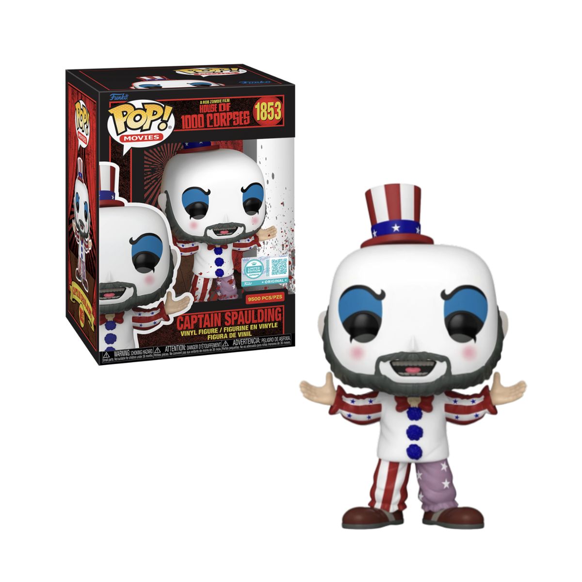 FUNKO - Captain Spaulding Funko Pop 1853 Limitado 9500 Pzs