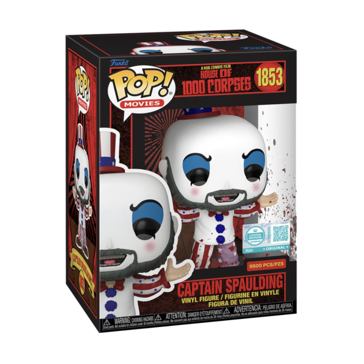 FUNKO - Captain Spaulding Funko Pop 1853 Limitado 9500 Pzs