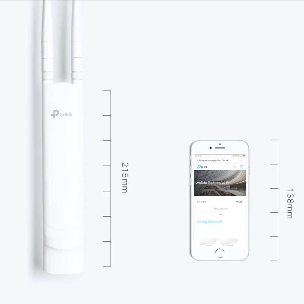 TP LINK - Access Point Tp-Link EAP113-OUTDOOR 300MBPS