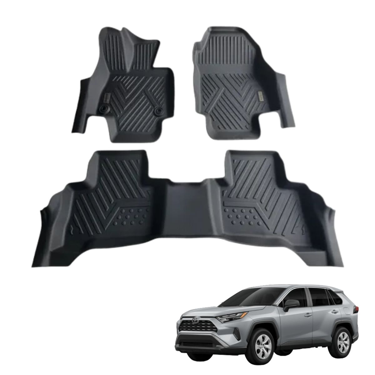 GENERICO - PISO TPE 7D TOYOTA RAV4 HIBRIDO 2019-2025