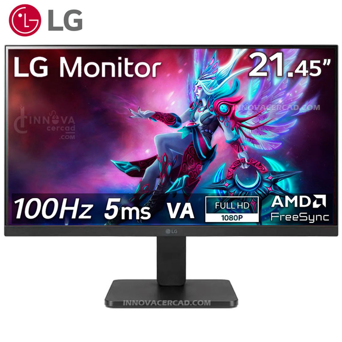 LG - Monitor LG 22MR410-B 22 Full HD 1080p, VA, 100Hz, 5ms, AMD FreeSync