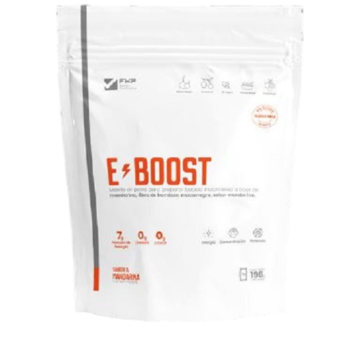 GENERICO - Eboost Energizante Fwp En Polvo Doypack - Mandarina