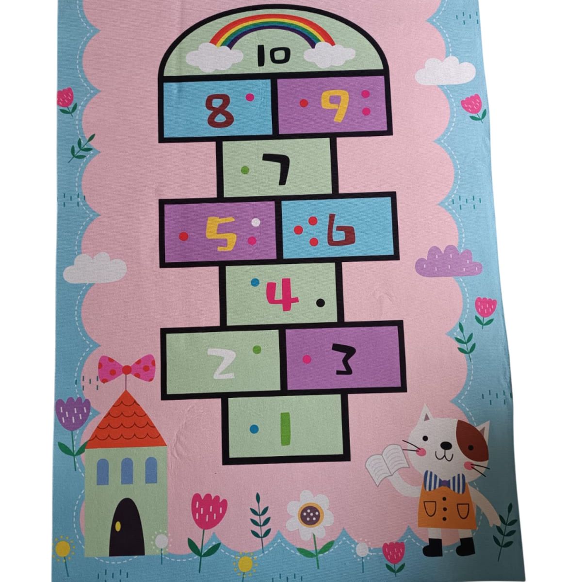 GENERICO - Alfombra Para Niños didáctico Antideslizante 120x80cm