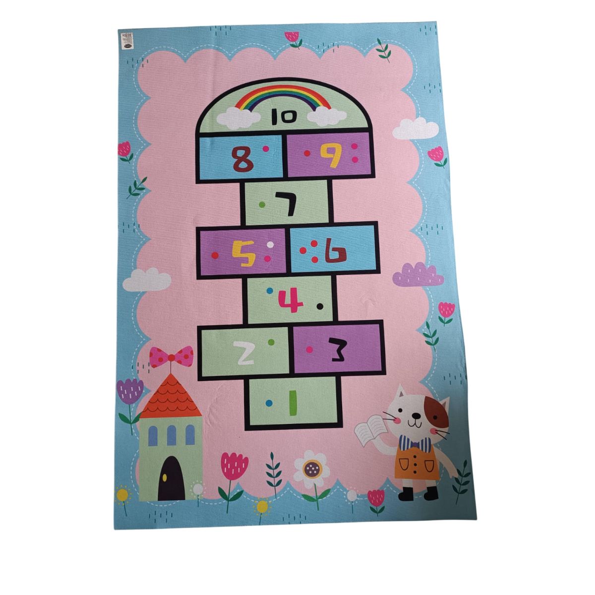 GENERICO - Alfombra Para Niños didáctico Antideslizante 120x80cm