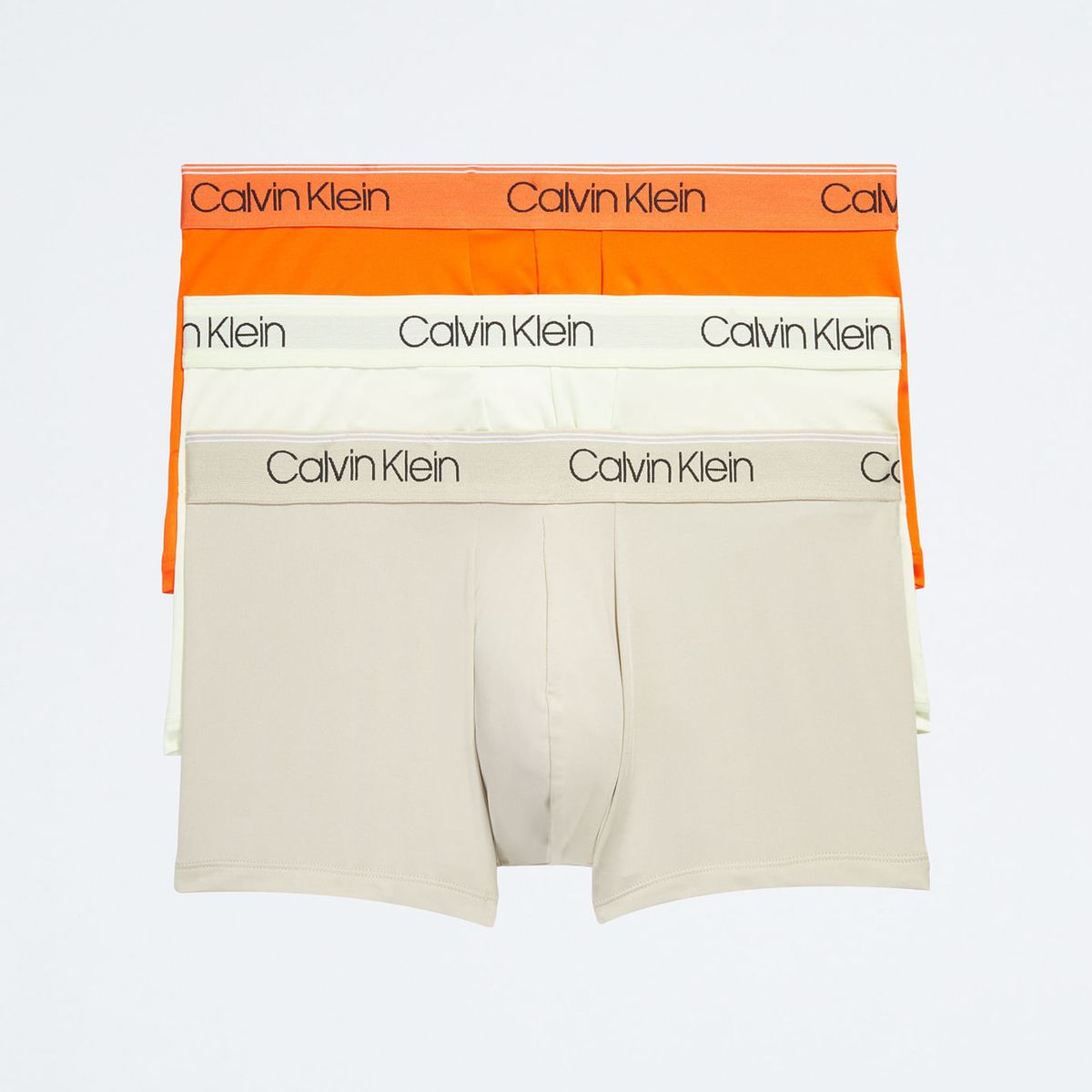 CALVIN KLEIN - 3 PACK NEW MICROFIBER STRETCH - LOW RISE TRUNK