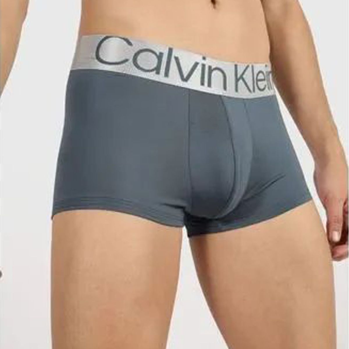 CALVIN KLEIN - 3 PACK SUSTAINABLE STEEL MICROFIBER - LOW RISE TRUNK